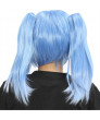 Kagerou Project Takane Enomoto Ene Cosplay Wig Light Blue Straight Anime Costume Wig With Bunches