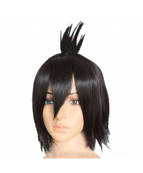 Fairy Tail Zeref Dragneel Short Black Cosplay Heat Resistant Synthetic Hair Party Wig