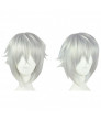 Gintoki Wig Gintama Sakata Gintoki Anime Cosplay Short Silvery White Wig