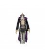 Fire Emblem Awakening Robin Role Cosplay Costume for womens Black Purple Uniform Fabric Costume