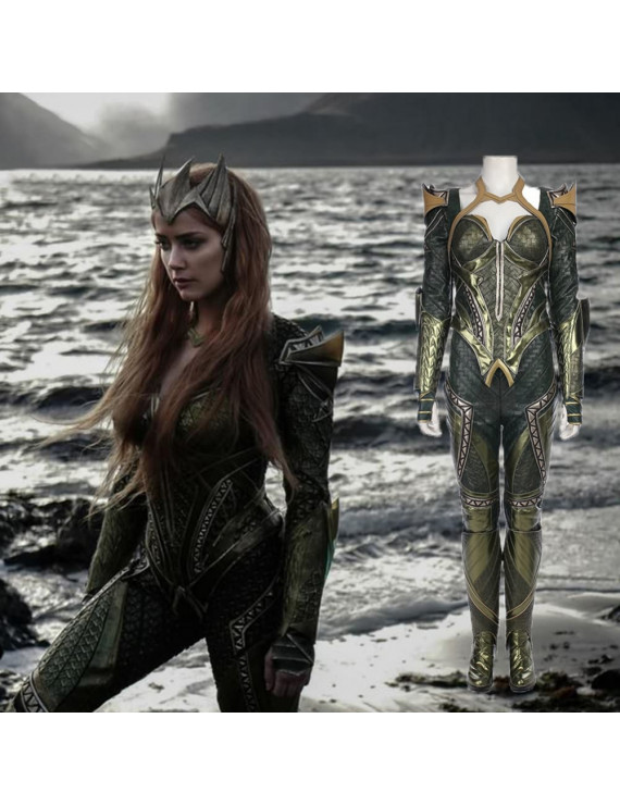 Halloween Aquaman Mera Role Cosplay Costume