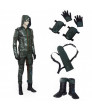 Halloween Cosplay Arrow Season 5 Oliver Queen PU Costume