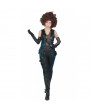 Halloween Cosplay Deadpool 2 Cosplay Domino Full Set PU Costume