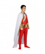 DC Comics Captain Marvel Shazam Costume Skin-tight Full Bodysuit Zentai Shazam Cosplay Costume