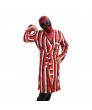 Deadpool Striped Bathrobe Thin Loose Bathrobe Cosplay Costume