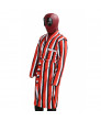 Deadpool Striped Bathrobe Thin Loose Bathrobe Cosplay Costume