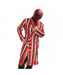 Deadpool Striped Bathrobe Thin Loose Bathrobe Cosplay Costume