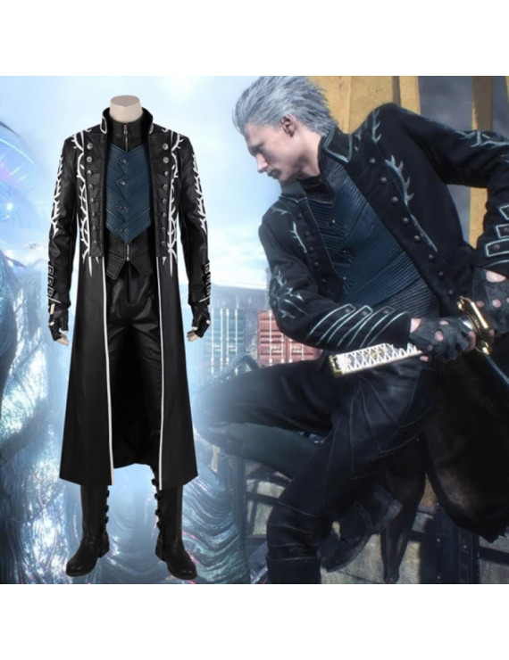 Devil May Cry 5 Vergil Cosplay Costume