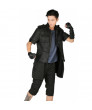 Final Fantasy XV Prince Noctis Cosplay Costume Jet Black Full Set Outfits for Cosplay Halloween