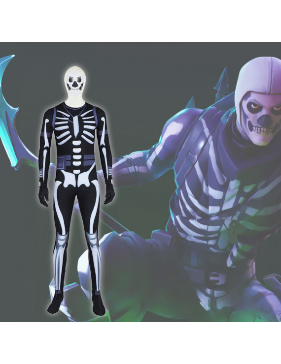 Fortnite Skull Trooper Halloween Cosplay Costume