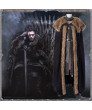 Game of Thrones Season 8 Jon Snow Cosplay Costume