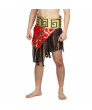 God of War Kratos Costume Mens Splicing Short Skirt Kratos Cosplay Costume