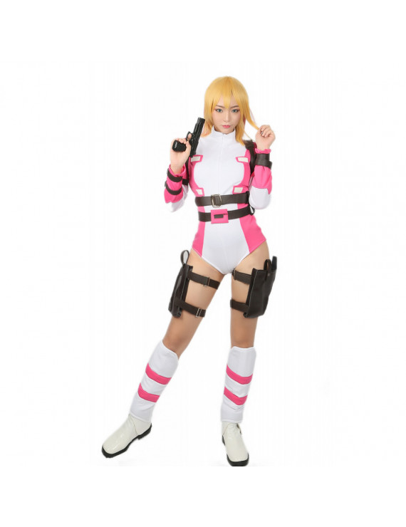 Gwenpool Full Set Of Female Superhero Role Cosplay Costume