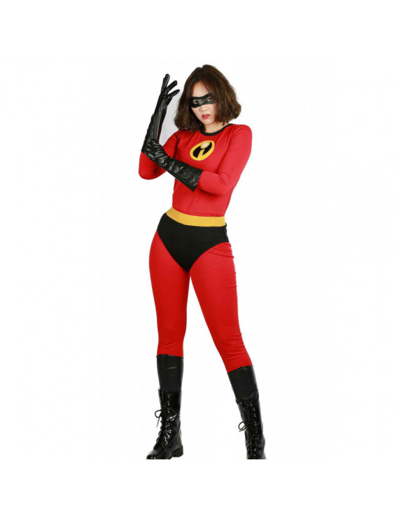 Halloween Cosplay The Incredibles 2 Cosplay Elastigirl Fullbody Suit Costume