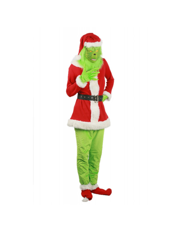 How the Grinch Stole Christmas Grinch Full Costume Set