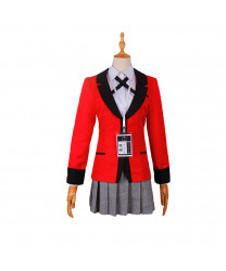 Kakegurui Compulsive Gambler Yumeko Jabami School Uniform Cosplay Costume