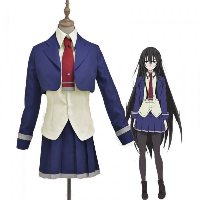 Armed Girl's Machiavellism Kirukiru Amo Cosplay Uniform Costumes ( free ...