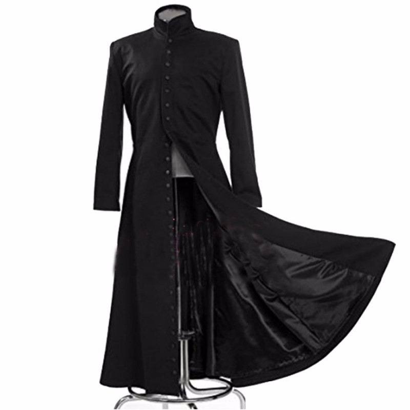 The Matrix Neo Black Coat Cosplay Costume ( free shipping ) - $49.99