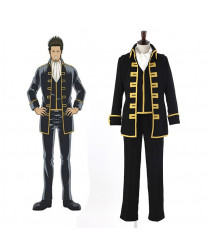 Gintama Kondou Isao Halloween Cosplay Costume Uniform 