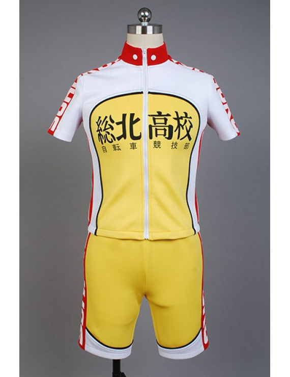 Yowamushi Pedal Sohoku Members Bicycle Race Suit Anime Cosplay Costume