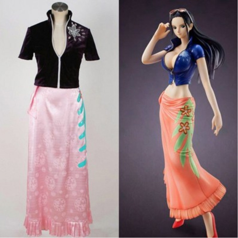 One Piece Nico Robin Anime Cosplay Costume Cosplay Suits ( free