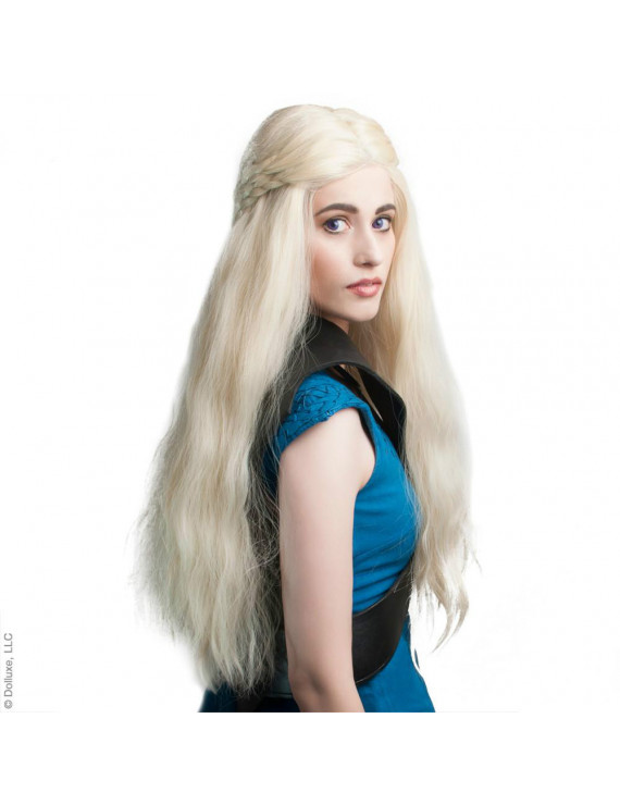 Game of Thrones Daenerys Targaryen Khaleesi Lace Front Wig ( free ...