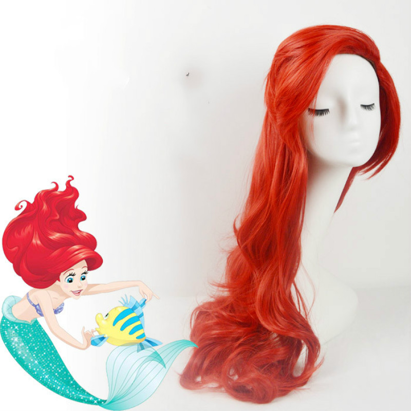 The Little Mermaid Ariel Long Wavy Cosplay Wig ( free shipping ) - $23.99