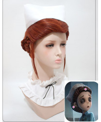 Identity V Doctor Emily Dyer Short Braids Styled Cosplay Hair Wig