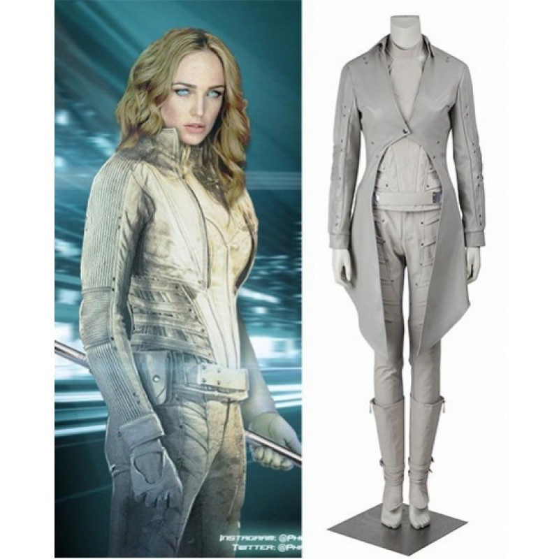 Legends Of Tomorrow Sara Lance White Canary Cosplay Costume Free Shipping 18999 