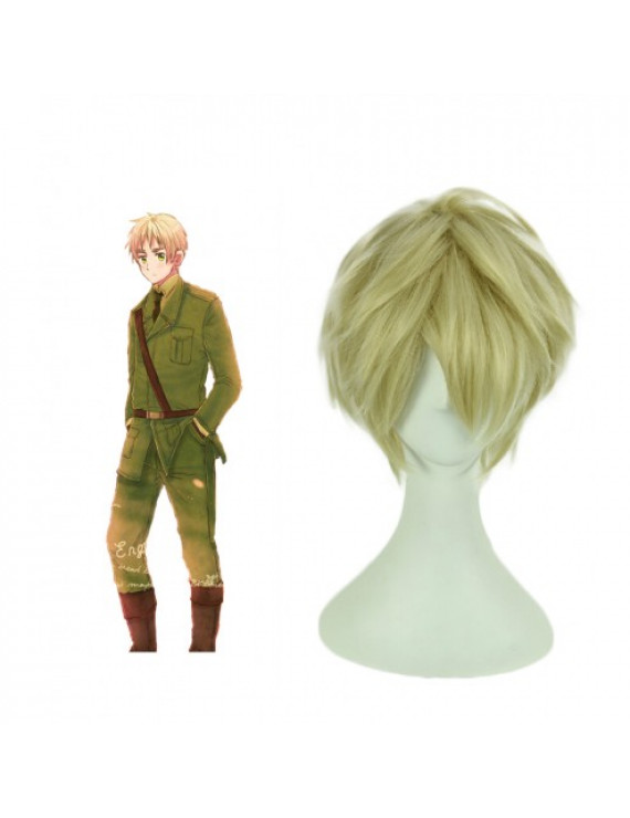 Hetalia Axis powers Ukraine creamy-white 35 cm Short Anime Styled Cosplay Wig