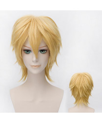 Free Hazuki Nagisa Short Golden Anime Cosplay Wig