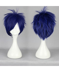 Free Ryugazaki Rei Blue Short Anime Cosplay Wig