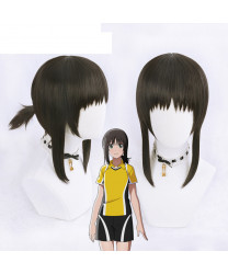 Hanebado Hanesaki Ayano Brown Anime Wig