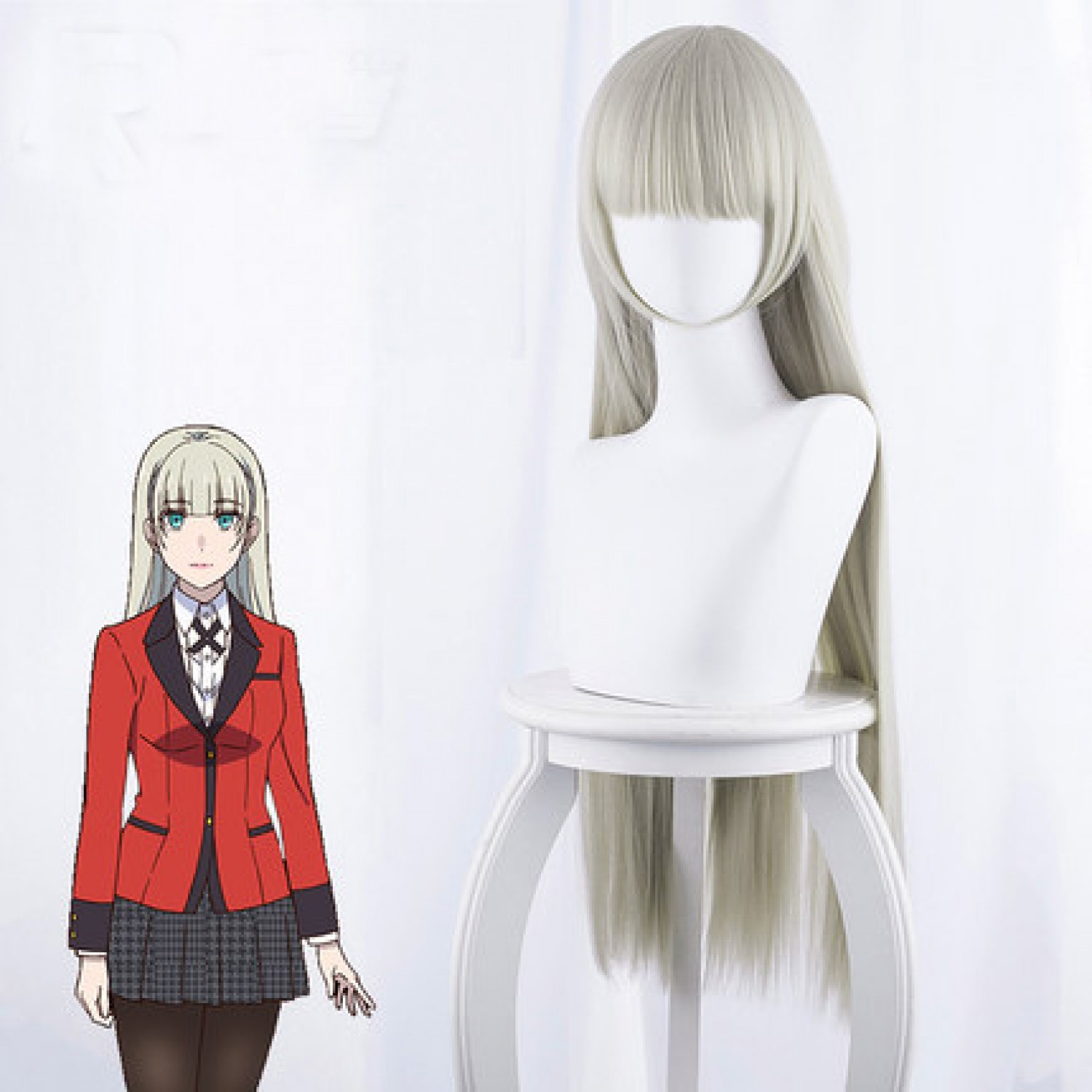 grey cosplay wig