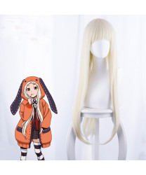 Kakegurui Yomoduki Runa Long Straight Styled Cosplay Wig