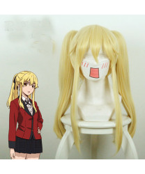 Kakegurui Twin Mary Saotome Golden Long styled Cosplay Wig