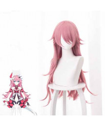 Honkai Impact 3 Rosalia Arlene Pink Long Styled Cosplay Wig