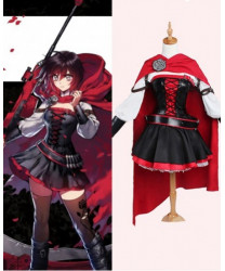 RWBY Ruby Rose Cosplay Costume for Halloween