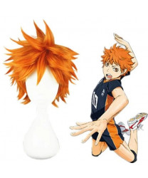 Haikyuu Hinata Shoyo Orange Short Cosplay Wig