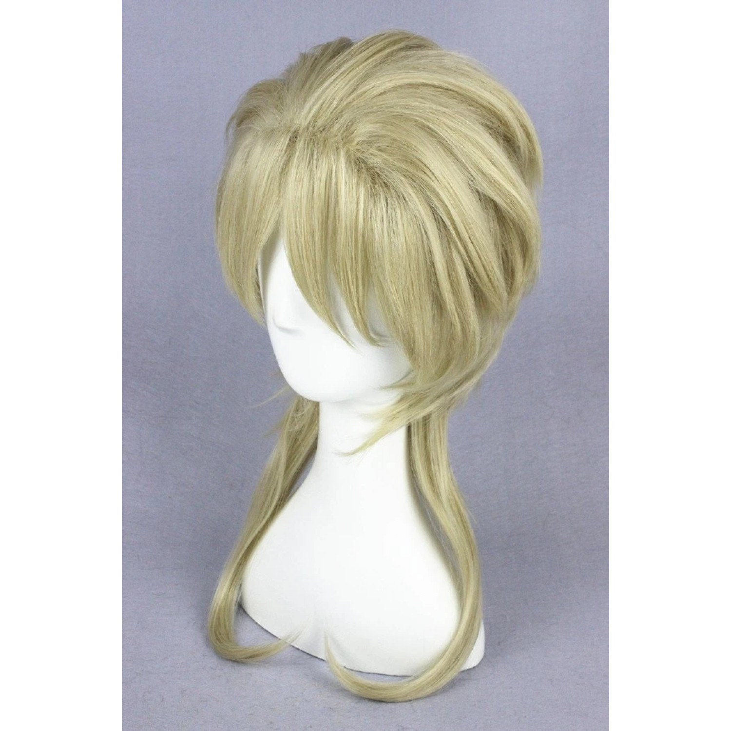 JoJos Bizarre Adventure Dio Brando Light Golden Cosplay Wig ( free