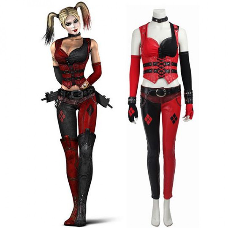 The Batman Adventures Harley Quinn Cosplay Costume ( free shipping ...