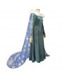 Frozen II Queen Elsa Cosplay Dress Costume