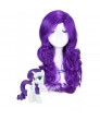 My Little Pony Rarity Long Purple Wavy Cosplay Wigs