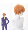 Fruits Basket Kyo Soma Orange Short Anime Cosplay Hair Wig