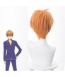 Fruits Basket Kyo Soma Orange Short Anime Cosplay Hair Wig