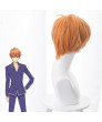 Fruits Basket Kyo Soma Orange Short Anime Cosplay Hair Wig