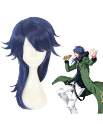 Hypnosis Mic Dice Arisugawa Blue Long Cosplay Wig