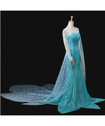 Frozen Elsa Party Dress Cosplay Costume