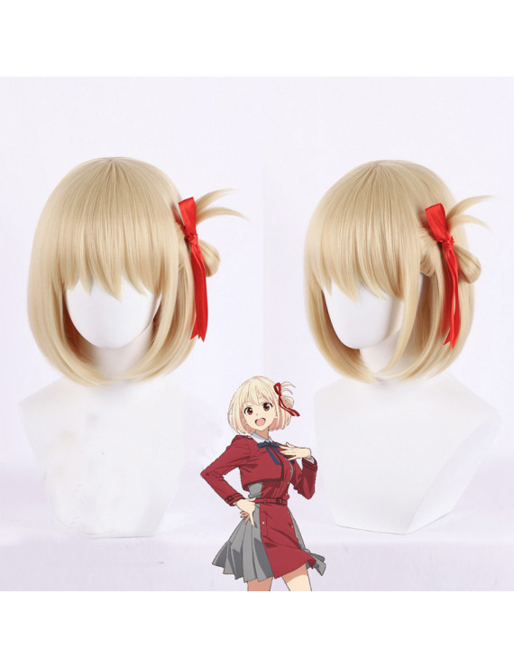 Lycoris Recoil Nishikigi Chisato Role Cosplay Wig