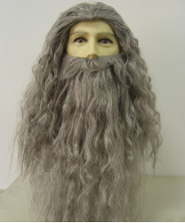 Hobbit The Lord of the Rings Gandalf the Grey Style Cosplay Wig